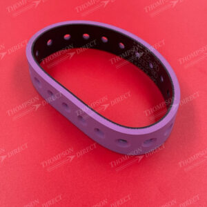1193300 30mm Wide Purple Feed Belt w/ Single Perforated Holes