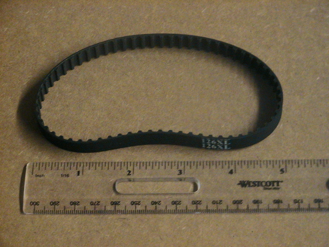 Qjaiune 2Pcs 150XL 037 Timing Belt 75 Teeth Black Cogged Rubber Geared Belt 10mm Cog Drive Belt (150XL037