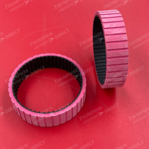 99000-134 Grooved Red Tractor Belt