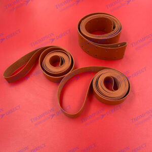 S-138-P 138" Red Silicone Belts (Set of 3)