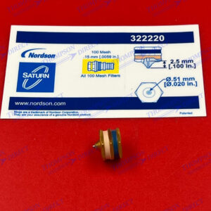 322220 NOZZLE,BR,BEI&BLU,.020DIAX.100