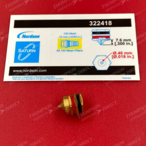 322418 NOZZLE,BR,RED&BLK,.018DIAX.300