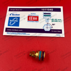 1011040 NOZZLE, 90, SING, 0.040DIA, BR, PUR & TRQ